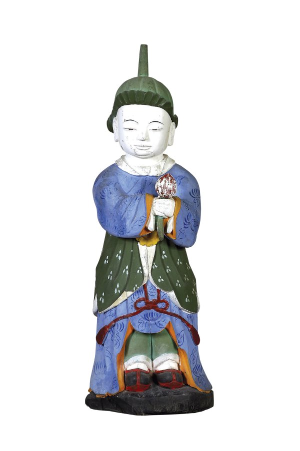 합천 해인사 명부전 목조지장보살삼존상 및 시왕상 일괄 이미지